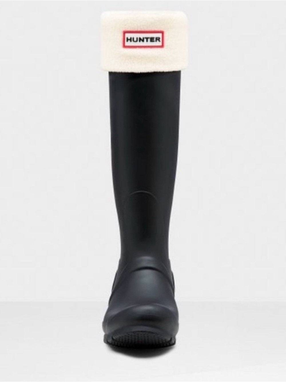Hunter Cream Fleece Socks